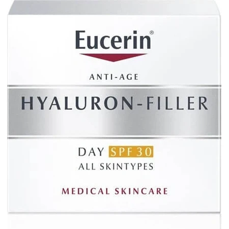 Eucerin HYALURON-FILLER+ELASTICITY dagcrème 1×50 ml, vult diepe rimpels op