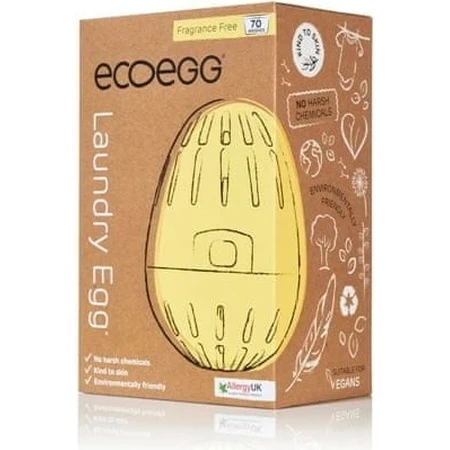 Ecoegg Wash Egg - 70 washes fragrance free 1×1 pc, egg for 70 washes (4 months)