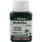 MedPharma MIELE 50MG + HOPE + VALERIANA 1×37 tbl, MIELE + HOPE + VALERIANA MedPharma MIELE 50MG + HOPE + VALERIANA 1×37 tbl, MIELE + HOPE + VALERIANA