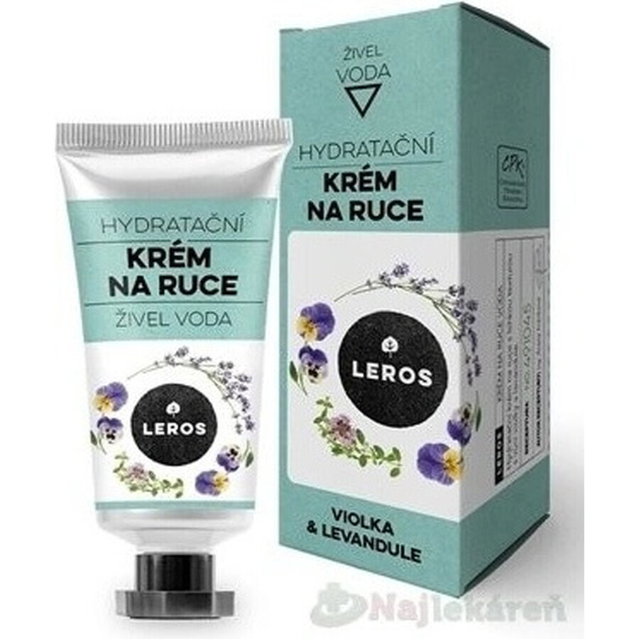 LEROS Water Moisturizing Hand Cream 30 ml 1×30 ml