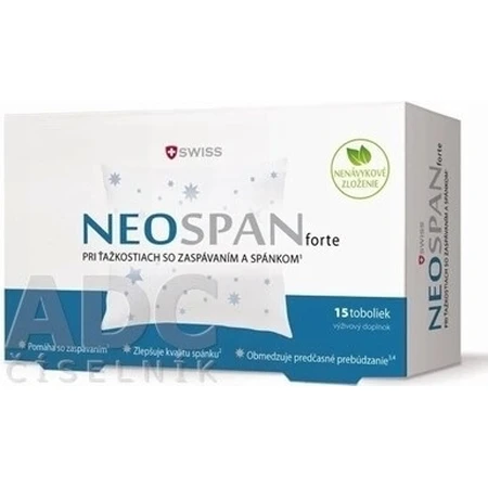 NEOSPAN forte 1×15 cps, complément alimentaire