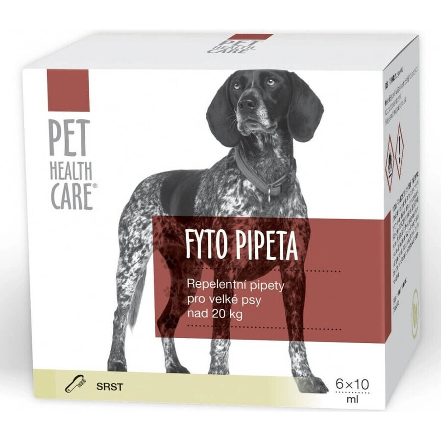PET HEALTH CARE FYTO PIPETA 6×10 ml, repellent
