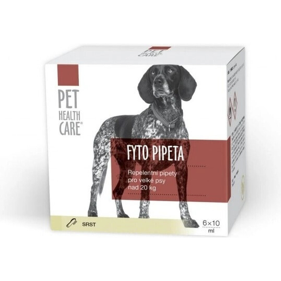 PET HEALTH CARE FYTO PIPETA 6×10 ml, repellent