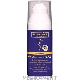 ALLERGIKA UREA Crème visage 5% 1×50 ml pour peau sèche