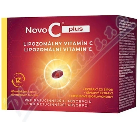 NOVO C PLUS Liposomale Vitamine C 1×60 cps, vitamine c