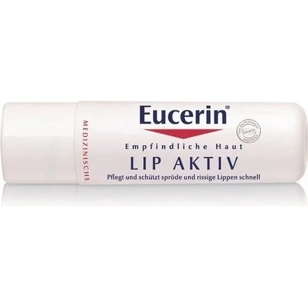 Eucerin LIP AKTIV barra de labios 1×4,8 g, suaviza los labios