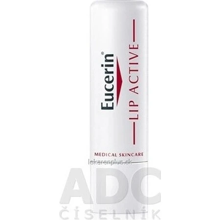 Eucerin LIP AKTIV barra de labios 1×4,8 g, suaviza los labios