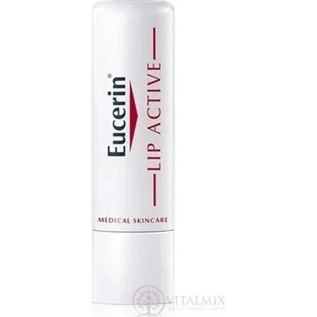 Eucerin LIP AKTIV barra de labios 1×4,8 g, suaviza los labios