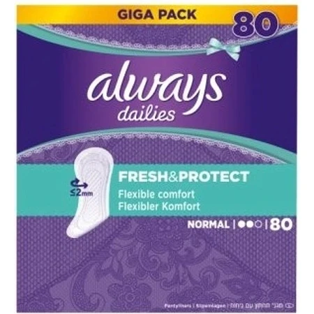 Always Intimates 80pcs Normal 1×80 pcs, underwear