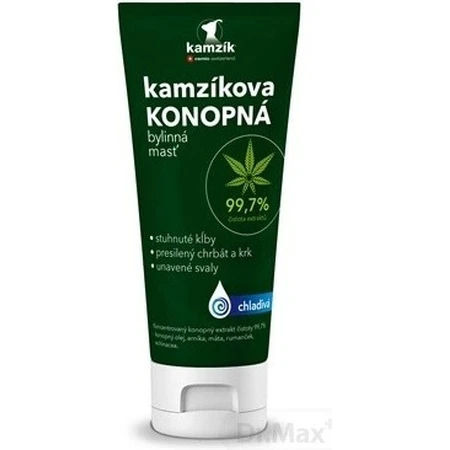 Cemio Kamziks kühlende Hanf-Salbe 1×200ml, Hanf-Salbe