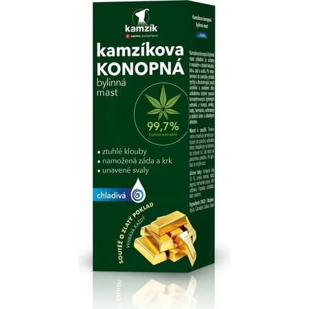 Cemio Kamziks kühlende Hanf-Salbe 1×200ml, Hanf-Salbe