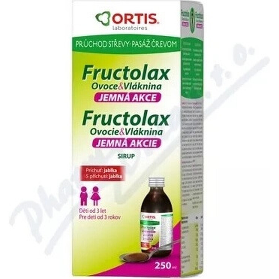 Fructolax Fruit and Fiber SIRUP 1×250 ml, syrup