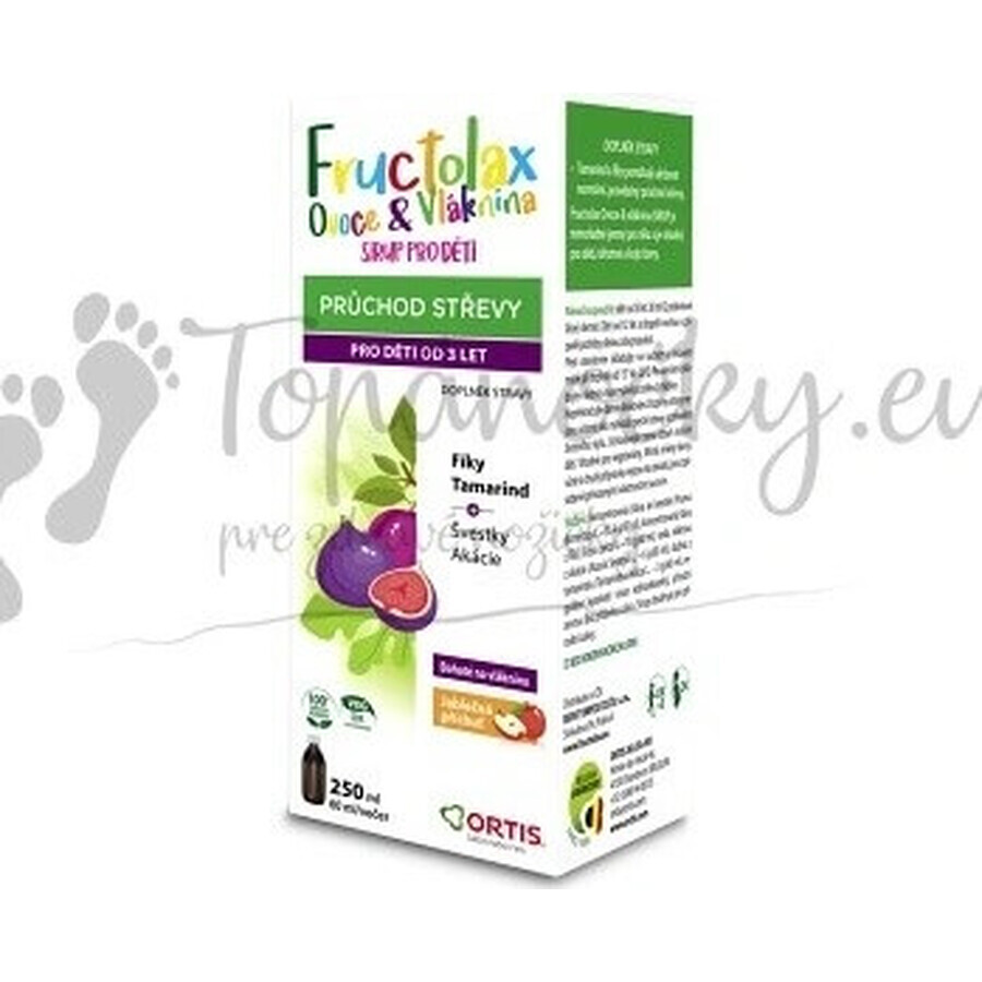 Fructolax Fruit and Fiber SIRUP 1×250 ml, syrup