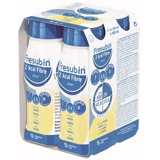 Getränk mit Vanillegeschmack Fresubin 2kcal Fibre, 4 x 200 ml, Fresenius Kabi