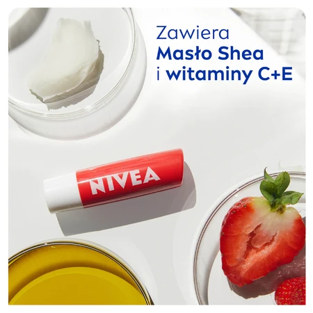 Nivea Fresa Brillo, barra de labios nutritiva, 4,8 g