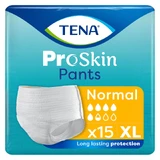 Tena Pants ProSkin, slip absorbant, taille XL, 120-160 cm, Normal, 15 pièces