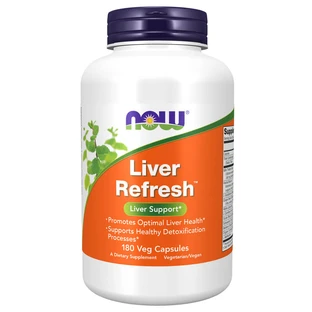 Now Foods Liver Refresh, 180 cápsulas vegetales