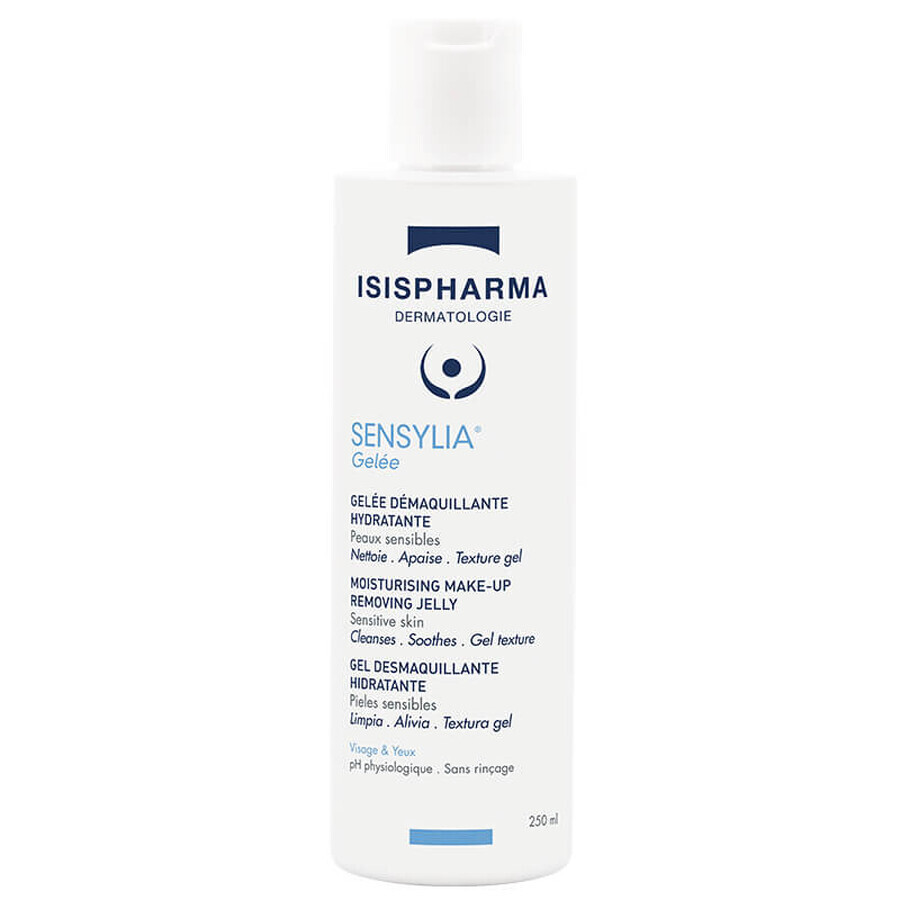 Isispharma Sensylia Gelee, Reinigungsgel für empfindliche und feuchtigkeitsarme Haut, 250 ml