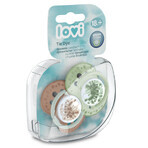 Lovi, fopspeen, silicone, dynamisch, glow in the dark, Tie Dye, groen, Meisje, 22/920, vanaf 18 maanden, 2 stuks Lovi, fopspeen, silicone, dynamisch, glow in the dark, Tie Dye, groen, Meisje, 22/920, vanaf 18 maanden, 2 stuks