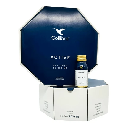 Collibre Active Shot, colágeno 10000 mg, 60 ml x 15 unidades