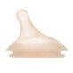 Suavinex Zero Zero, bottle nipple, silicone, anti-colic, slow flow, size S, from birth, 2 pieces
