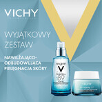 Set Vichy Mineral 89, booster de întărire și hidratare cu acid hialuronic, 50 ml + cremă hidratantă și revitalizantă bogată, 100h, 50 ml