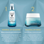 Set Vichy Mineral 89, booster de întărire și hidratare cu acid hialuronic, 50 ml + cremă hidratantă și revitalizantă bogată, 100h, 50 ml