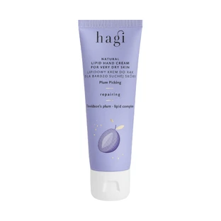 Crema de manos Hagi Na Ciruela con lípidos naturales, reparadora, piel muy seca, 50 ml