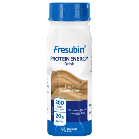 Fresubin Protein Energy Drink, voedingsdrank, cappuccino smaak, 4 x 200 ml
