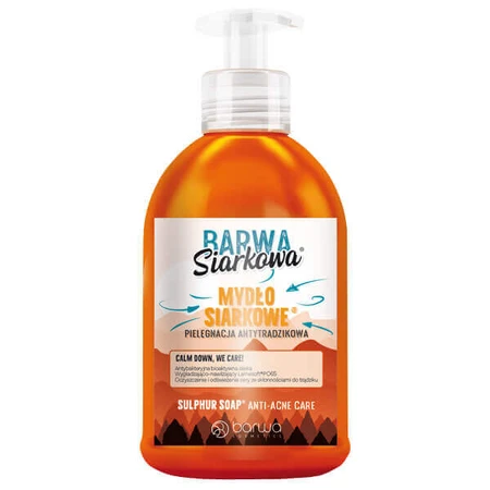 Barwa Siarkowa, liquid sulfuric soap, 300 ml