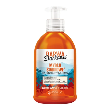 Barwa Siarkowa, liquid sulfuric soap, 300 ml