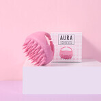 Sister Young Aura Scalp Cleansing and Massage Brush, pink, 1 pc