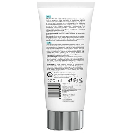 Apis Optima, après-shampooing hydratant aux minéraux de la mer Morte et à l'huile d'argan, 200 ml