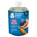 Set de postres Gerber en tubo, manzana, ciruela, zanahoria, a partir de 6 meses, 16 x 80 g ENVASADO CON FUNDA Set de postres Gerber en tubo, manzana, ciruela, zanahoria, a partir de 6 meses, 16 x 80 g ENVASADO CON FUNDA