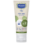 Mustela Bebe Enfant set, gentle cleansing gel for body and head, from birth, 750 ml + replacement cream, 75 ml + box, 1 piece free of charge