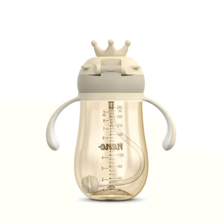 Neno Mio 2, Flasche mit Strohhalm, Creme, ab 12 Monaten, 280 ml
