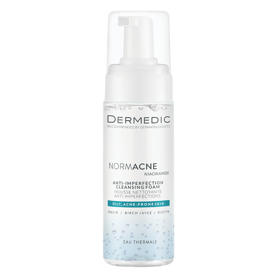 Dermedic Normacne, cleansing foam against blemishes, 170 ml