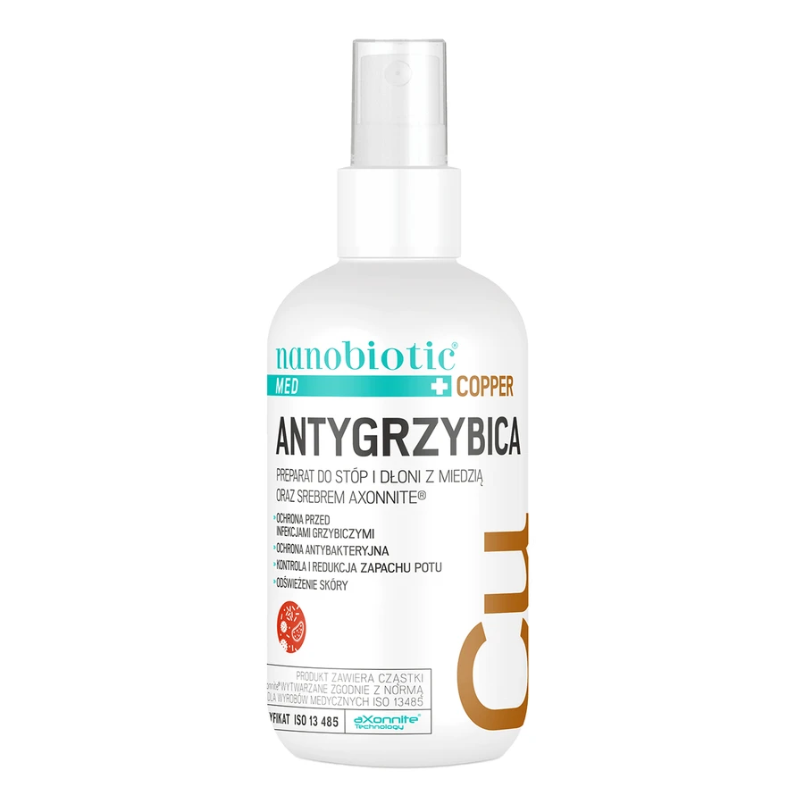 Nanobiotic Med Antifungal Forte, Präparat für Füße und Hände, 75 ml