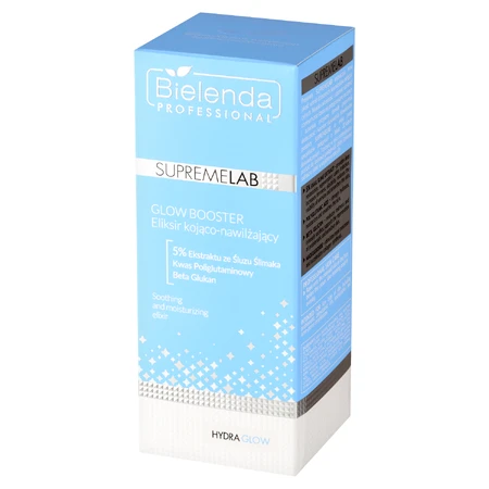Bielenda Profesional SupremeLAB Hydra Glow, elixir calmante e hidratante Glow Booster, 30 ml