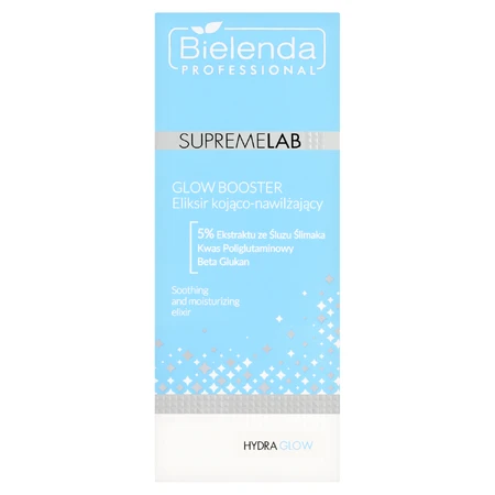 Bielenda Profesional SupremeLAB Hydra Glow, elixir calmante e hidratante Glow Booster, 30 ml
