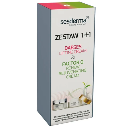Lote Sesderma Daeses crema lifting rostro y cuerpo 50 ml + Factor G Renew crema facial 50 ml