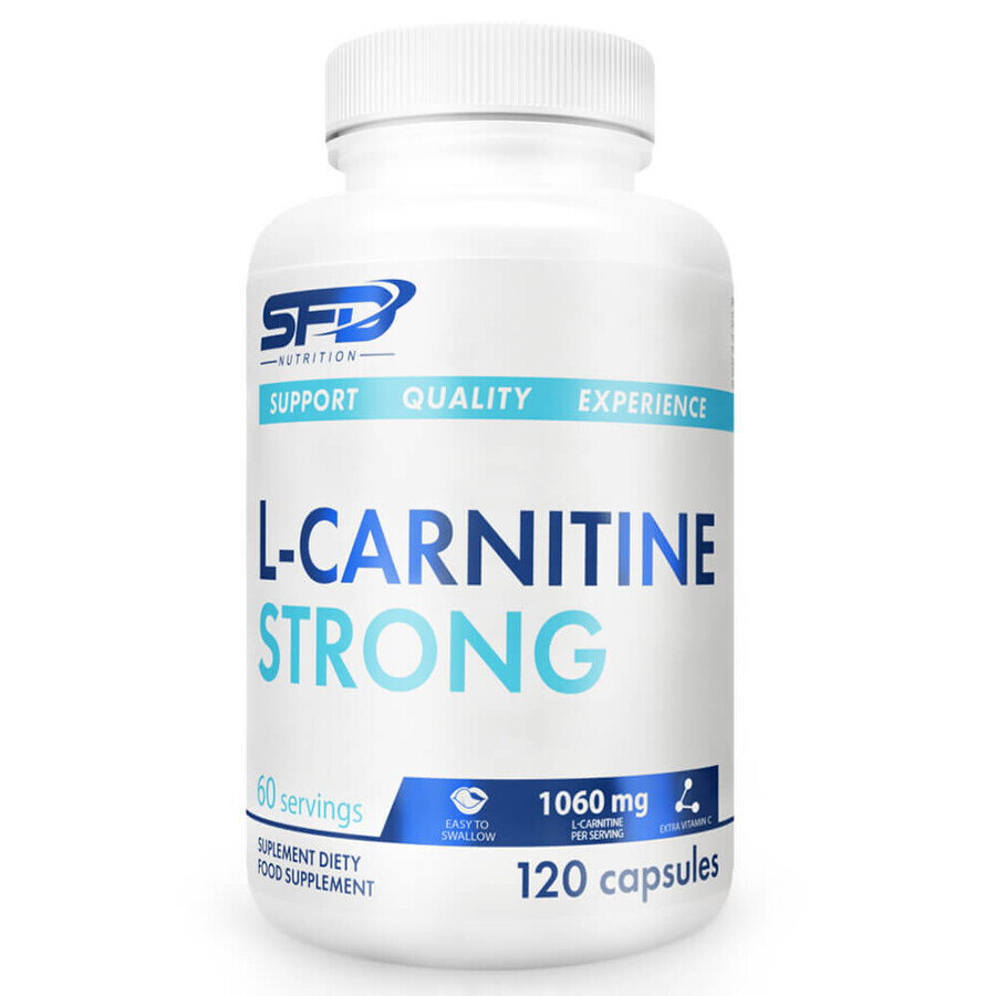 SFD L-Carnitine Strong, L-Carnitin, 120 Kapseln