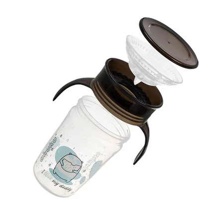 AKUKU, 360 dropping glass, dark, 240 ml