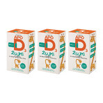 Set ApoD3 Chews, vitamina D3 800 UI per bambini di età superiore ai 3 anni, gusto arancia, 3 x 30 softgel masticabili Set ApoD3 Chews, vitamina D3 800 UI per bambini di età superiore ai 3 anni, gusto arancia, 3 x 30 softgel masticabili