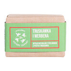 Cztery Szpaki, sapone detergente, fragola e verbena, 110 g Cztery Szpaki, sapone detergente, fragola e verbena, 110 g