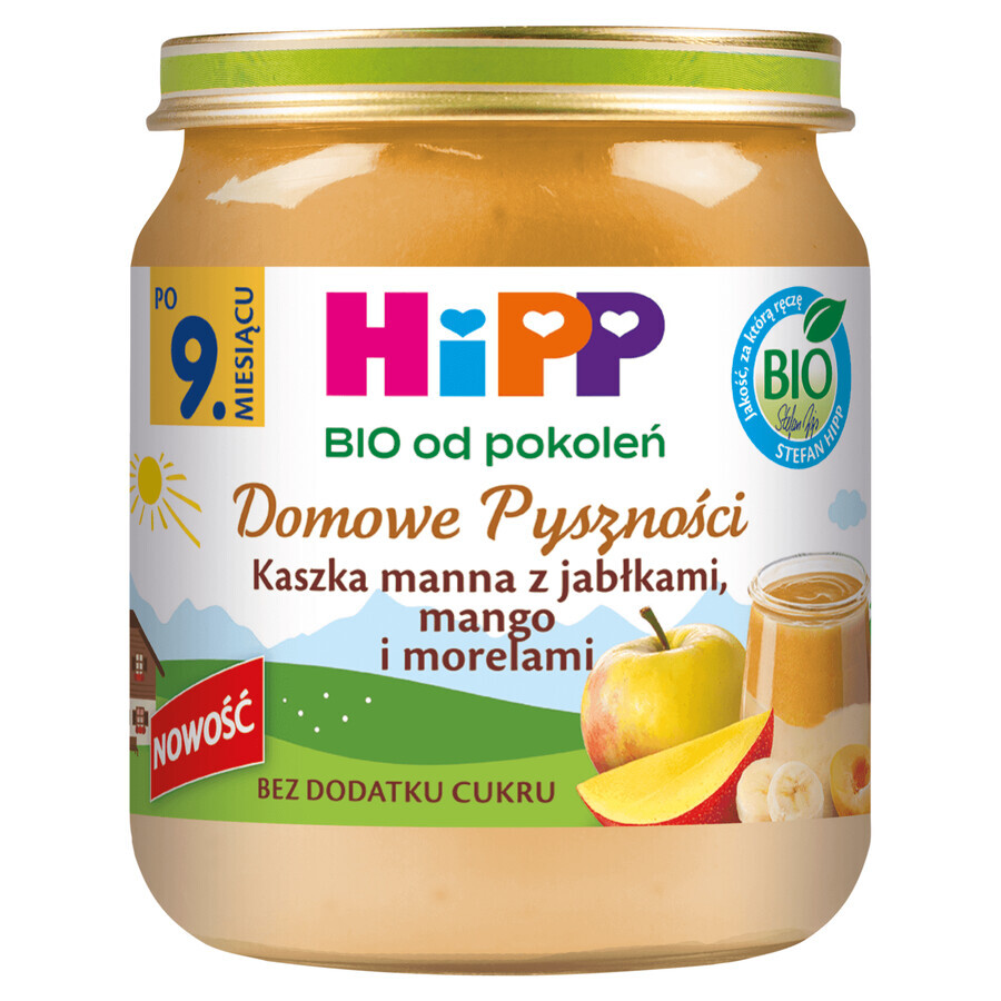 Acquista HiPP Delizie fatte in casa Biologico, porridge di semolino con mele, mango e albicocche, dopo 9 mesi, 200 g HiPP Delizie fatte in casa Biologico, porridge di semolino con mele, mango e albicocche, dopo 9 mesi, 200 g
