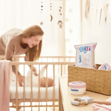 Bambino, Weichspültücher 3in1, Zweierpackung, 2 x 57 Stück