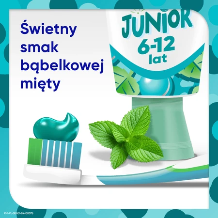 Sensodyne Junior pasta dentífrica para niños, 6-12 años, 75 ml