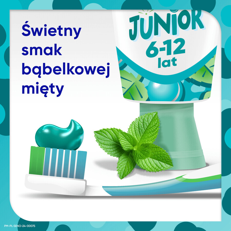 Sensodyne Junior Zahnpasta für Kinder, 6-12 Jahre, 75 ml