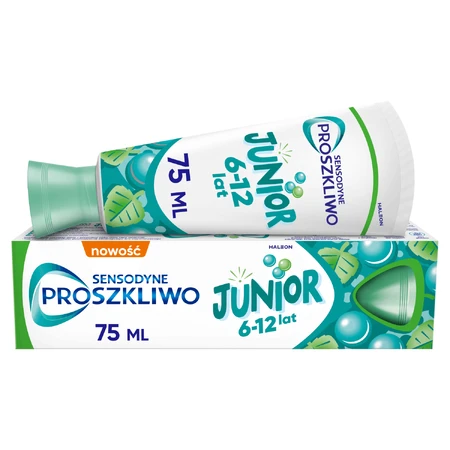 Sensodyne Junior pasta dentífrica para niños, 6-12 años, 75 ml